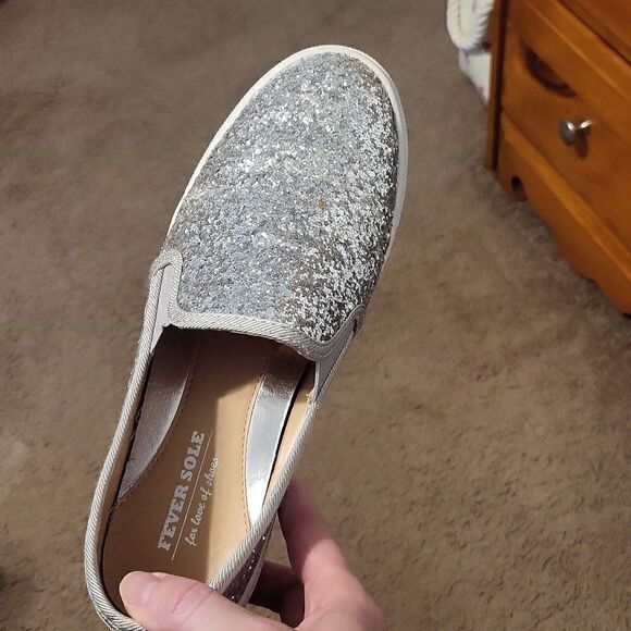 Fever Sole Sparkly Shoes - Picture 2 of 4